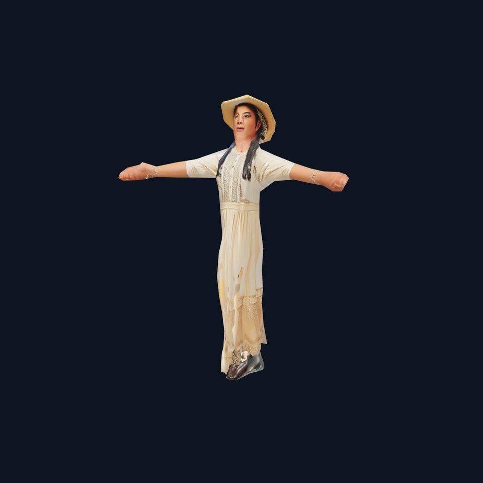 Vintage Lace Dress model pack